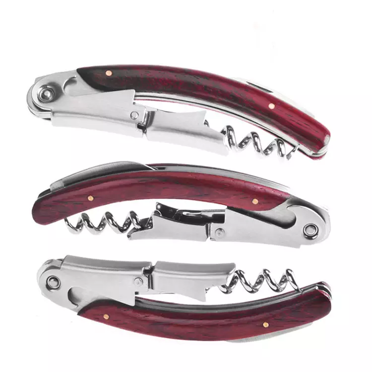 Rosewood Red wood Waiters friend Corkscrew - Image 5