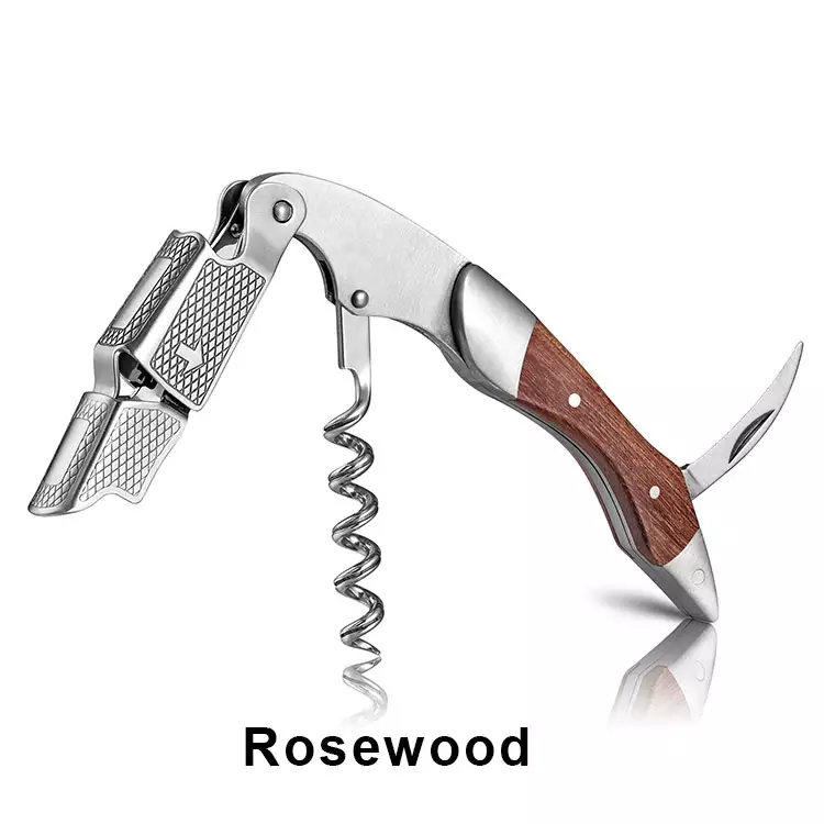 Wine Bottle Opener with Built-in Foil Cutter - Image 3