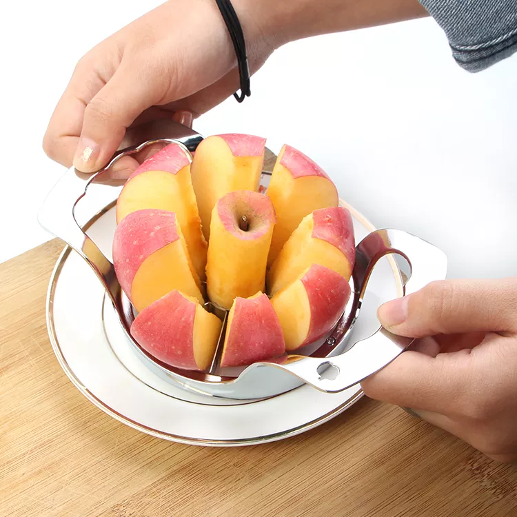 Apple Cutter and Corer 304 Stainless Steel 12 and 8 Blades, Heavy-duty - Image 5