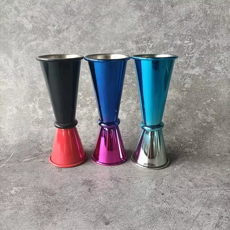 Metal Double-ended Roll-sided Measuring Cups - Image 2