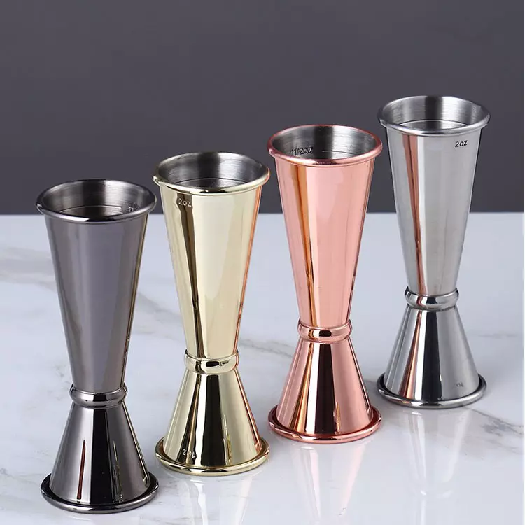 Metal Double-ended Roll-sided Measuring Cups - Image 3