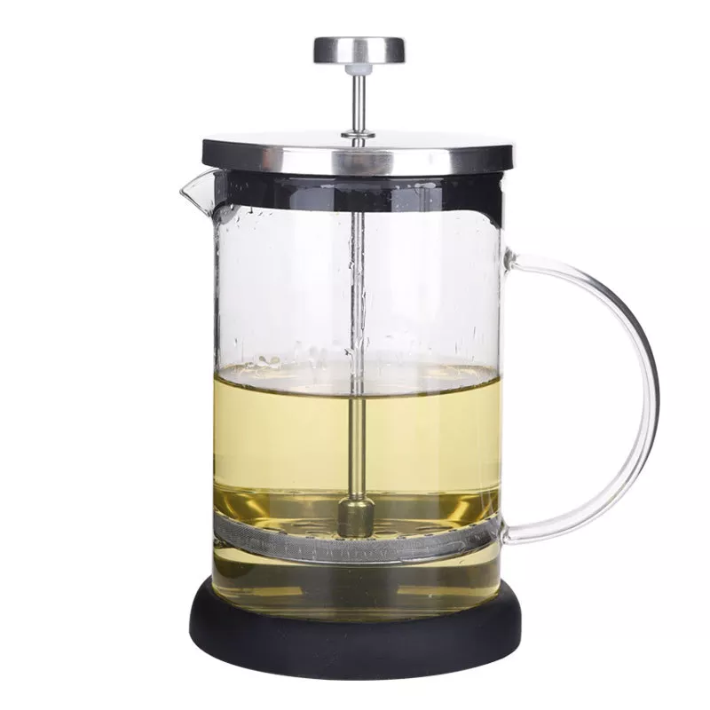 Modern Tea Pot Hand Filter Coffee Plunger French Coffee Press Stainless Steel - Image 5