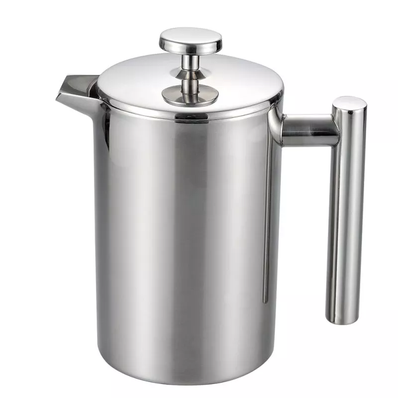 Metal Tea Making Pot Whole Stainless Steel Metal Material Coffee Maker Tea Pot French Press ...