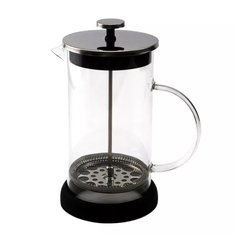 Eco-Friendly Coffee Filter System Glass And Stainless Steel French Press Coffee Maker - Image 4